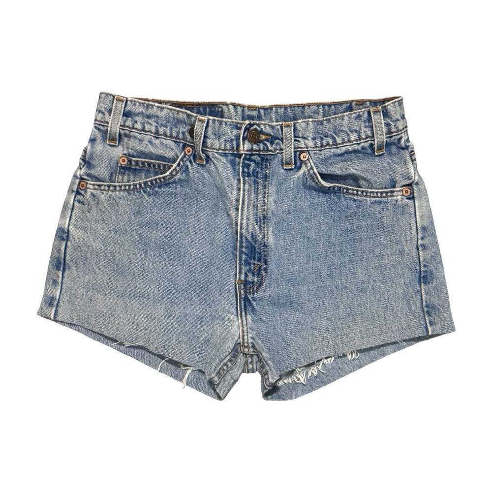 Levi Orange Tab Women’s Denim Jean Shorts Size 32